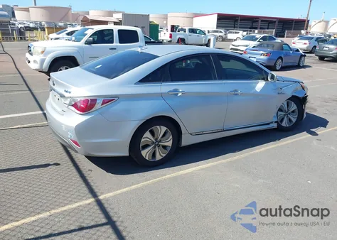 2013 Hyundai Sonata Hybrid Limited из США, поврежденный, VIN KMHEC4A44DA092005